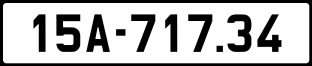 Thông tin biển số xe 15A-717.34 ảnh biển số xe 15A-717.34