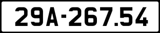 ảnh biển số xe 29A-267.54