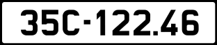 Thông tin biển số xe 35C-122.46 ảnh biển số xe 35C-122.46