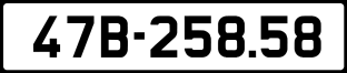 ảnh biển số xe 47B-258.58