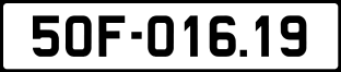 Thông tin biển số xe 50F-016.19 ảnh biển số xe 50F-016.19