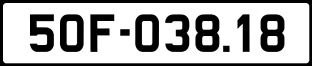 Thông tin biển số xe 50F-038.18 ảnh biển số xe 50F-038.18