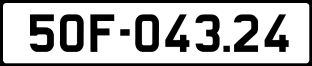 ảnh biển số xe 50F-043.24