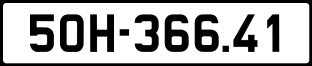 ảnh biển số xe 50H-366.41