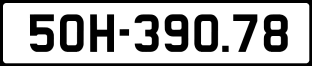 Thông tin biển số xe 50H-390.78 ảnh biển số xe 50H-390.78