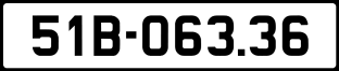 ảnh biển số xe 51B-063.36