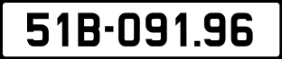 ảnh biển số xe 51B-091.96