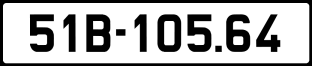 ảnh biển số xe 51B-105.64