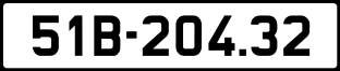 ảnh biển số xe 51B-204.32