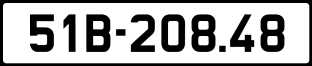 ảnh biển số xe 51B-208.48