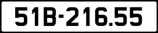 ảnh biển số xe 51B-216.55