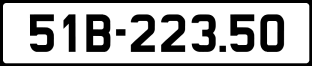 Thông tin biển số xe 51B-223.50 ảnh biển số xe 51B-223.50