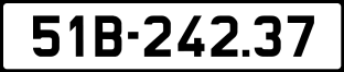 Thông tin biển số xe 51B-242.37 ảnh biển số xe 51B-242.37