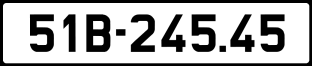 Thông tin biển số xe 51B-245.45 ảnh biển số xe 51B-245.45