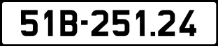 ảnh biển số xe 51B-251.24