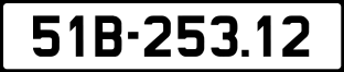 Thông tin biển số xe 51B-253.12 ảnh biển số xe 51B-253.12
