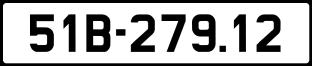 ảnh biển số xe 51B-279.12