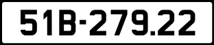 Thông tin biển số xe 51B-279.22 ảnh biển số xe 51B-279.22