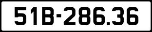 ảnh biển số xe 51B-286.36