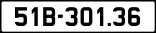 Thông tin biển số xe 51B-301.36 ảnh biển số xe 51B-301.36
