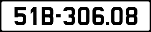 ảnh biển số xe 51B-306.08