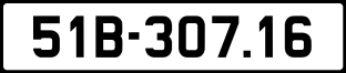 Thông tin biển số xe 51B-307.16 ảnh biển số xe 51B-307.16