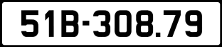 Thông tin biển số xe 51B-308.79 ảnh biển số xe 51B-308.79