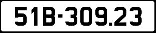 Thông tin biển số xe 51B-309.23 ảnh biển số xe 51B-309.23