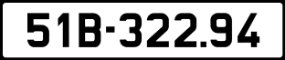 ảnh biển số xe 51B-322.94
