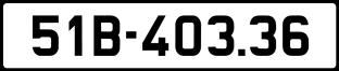 Thông tin biển số xe 51B-403.36 ảnh biển số xe 51B-403.36