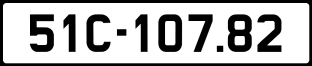 ảnh biển số xe 51C-107.82