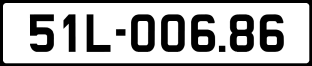 Thông tin biển số xe 51L-006.86 ảnh biển số xe 51L-006.86