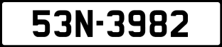 ảnh biển số xe 53N-3982