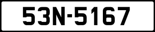 ảnh biển số xe 53N-5167
