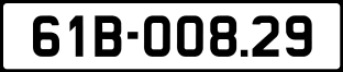 ảnh biển số xe 61B-008.29