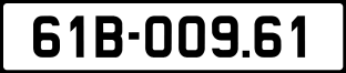 ảnh biển số xe 61B-009.61