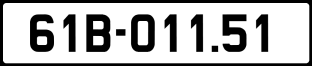 Thông tin biển số xe 61B-011.51 ảnh biển số xe 61B-011.51