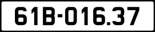 ảnh biển số xe 61B-016.37