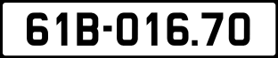 ảnh biển số xe 61B-016.70