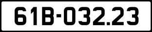 ảnh biển số xe 61B-032.23