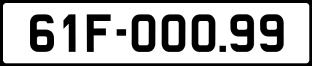ảnh biển số xe 61F-000.99