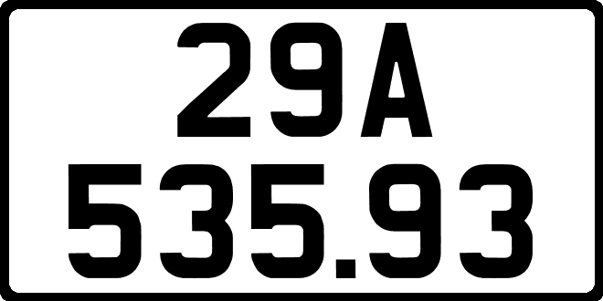 bien so xe 29A53593