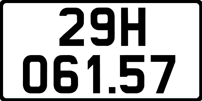 bien so xe 29H06157