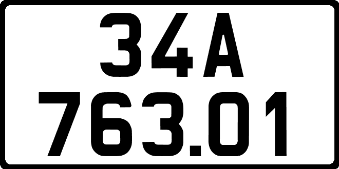 bien so xe 34A76301