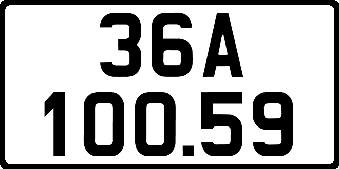 bien so xe 36A10059