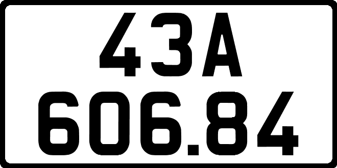 bien so xe 43A60684