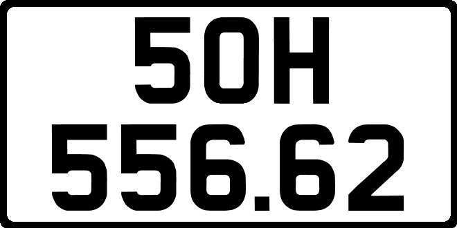 bien so xe 50H55662