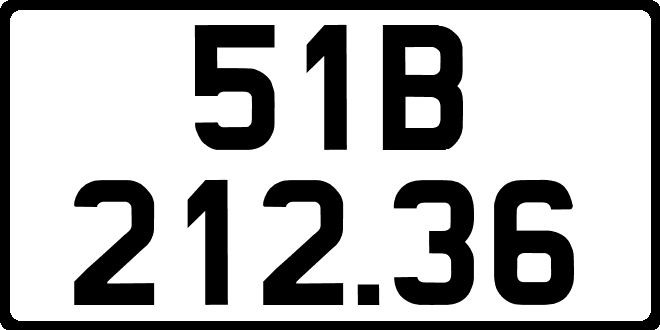 bien so xe 51B21236