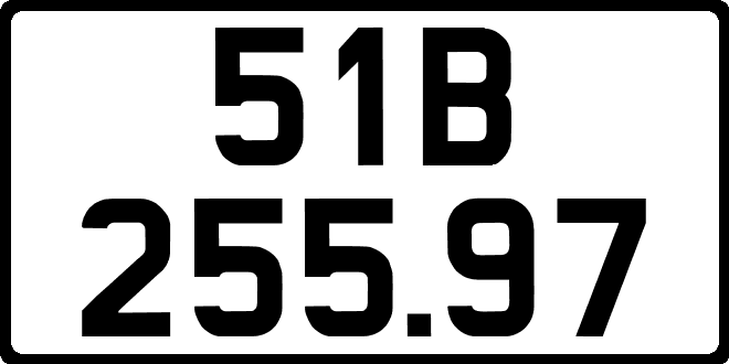 bien so xe 51B25597