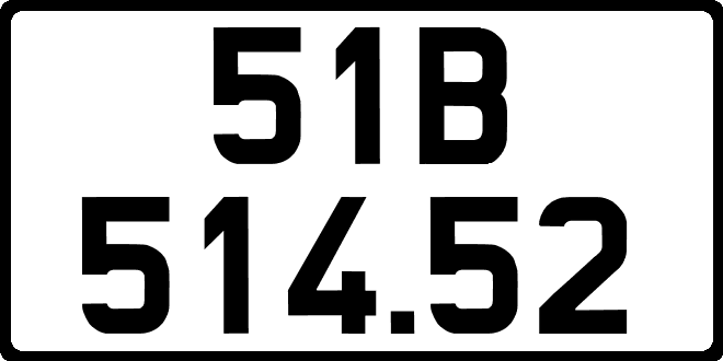 bien so xe 51B51452